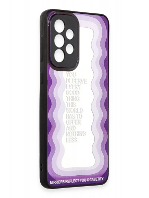 Newface Samsung Galaxy A33 5G Kılıf Mirror Desenli Kapak - Mirror - 5