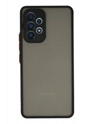 Newface Samsung Galaxy A33 5G Kılıf Montreal Silikon Kapak - Siyah