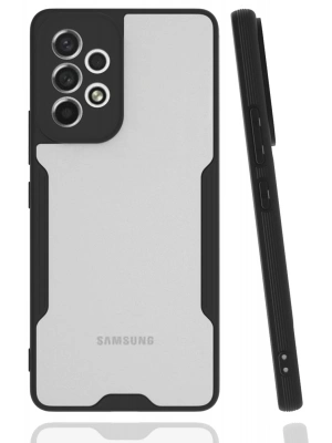 Newface Samsung Galaxy A33 5G Kılıf Platin Silikon - Siyah