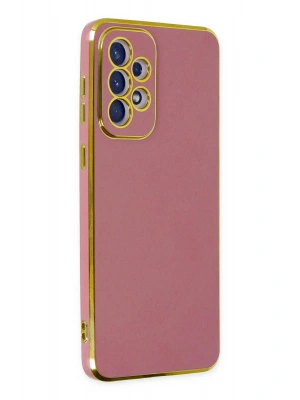 Newface Samsung Galaxy A33 5G Kılıf Volet Silikon - Kırmızı