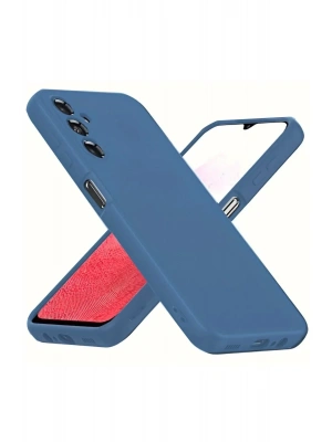 Newface Samsung Galaxy A34 5G Kılıf First Silikon - Mavi