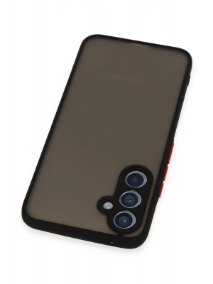 Newface Samsung Galaxy A34 5G Kılıf Montreal Silikon Kapak - Siyah