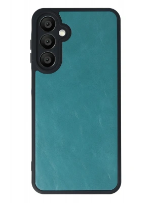 Newface Samsung Galaxy A35 5G Kılıf Aras Deri Kapak - Açık Yeşil