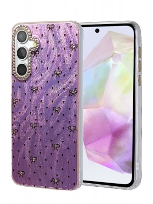 Newface Samsung Galaxy A35 5G Kılıf Blade Aynalı Desenli Kapak - Desen 2