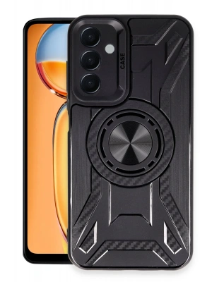 Newface Samsung Galaxy A35 5G Kılıf Lincoln Silikon - Siyah