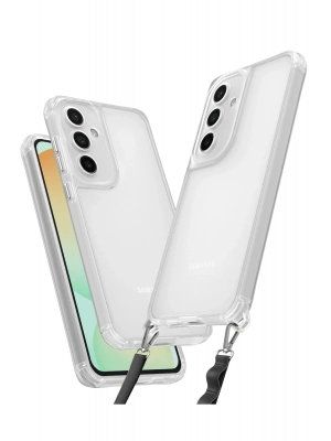 Newface Samsung Galaxy A35 5G Kılıf Penta Silikon Kılıf - Şeffaf