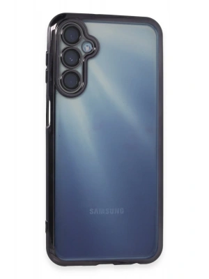 Newface Samsung Galaxy A35 5G Kılıf Razer Lensli Silikon - Mor