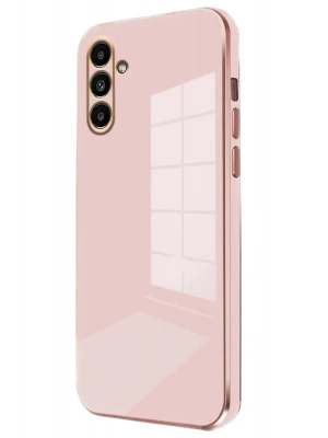 Newface Samsung Galaxy A35 5G Kılıf Volet Silikon - Pembe