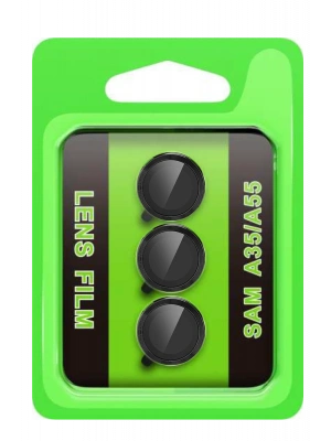 Newface Samsung Galaxy A35 5G Raze Metal Kamera Lens - Siyah