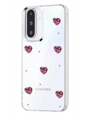Newface Samsung Galaxy A36 Fiyonk Desenli Kapak - Desen 3