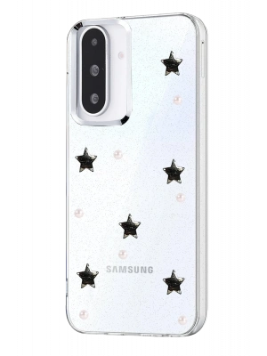 Newface Samsung Galaxy A36 Fiyonk Desenli Kapak - Desen 7