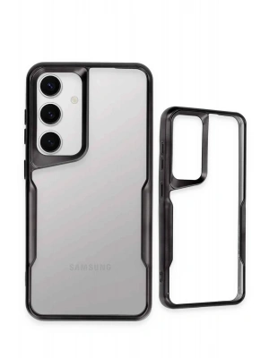 Newface Samsung Galaxy A36 Kılıf Boyi Silikon Kapak - Siyah