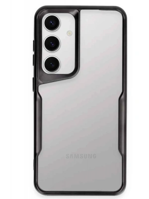 Newface Samsung Galaxy A36 Kılıf Boyi Silikon Kapak - Siyah