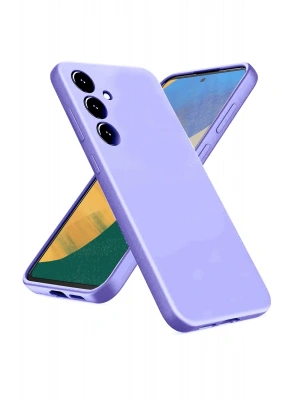 Newface Samsung Galaxy A36 Kılıf Nano içi Kadife Silikon - Lila