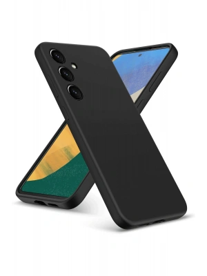 Newface Samsung Galaxy A36 Kılıf Nano içi Kadife Silikon - Siyah