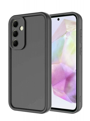 Newface Samsung Galaxy A36 Kılıf Viera Silikon - Gri