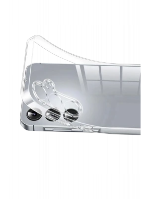 Newface Samsung Galaxy A37 5G Lüx Şeffaf Silikon - Şeffaf