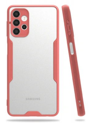 Newface Samsung Galaxy A52 Kılıf Platin Silikon - Pembe