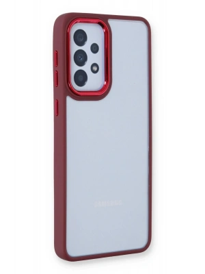 Newface Samsung Galaxy A53 5G Kılıf Dora Kapak - Kırmızı