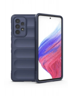 Newface Samsung Galaxy A53 5G Kılıf Optimum Silikon - Lacivert