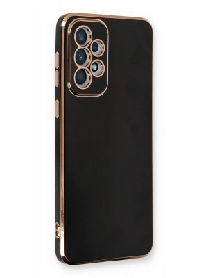 Newface Samsung Galaxy A53 5G Kılıf Volet Silikon - Siyah