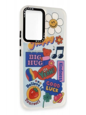 Newface Samsung Galaxy A54 5G Kılıf Estoril Desenli Kapak - Estoril - 15