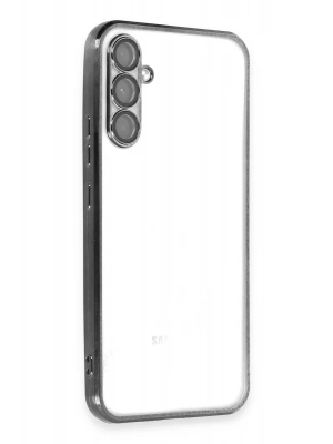 Newface Samsung Galaxy A54 5G Kılıf Razer Lensli Silikon - Siyah