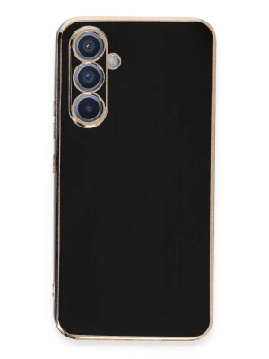 Newface Samsung Galaxy A54 5G Kılıf Volet Silikon - Siyah