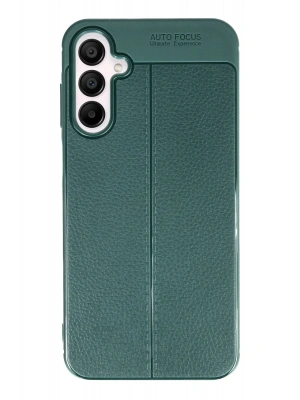 Newface Samsung Galaxy A55 5G Kılıf Auto Focus Kapak - Koyu Yeşil