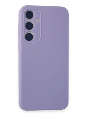 Newface Samsung Galaxy A55 5G Kılıf First Silikon - Lila