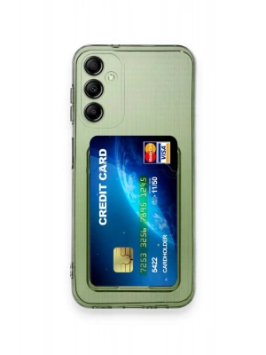 Newface Samsung Galaxy A55 5G Kılıf Kart Şeffaf Silikon - Şeffaf