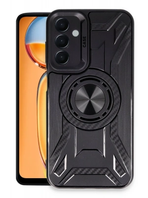 Newface Samsung Galaxy A55 5G Kılıf Lincoln Silikon - Siyah