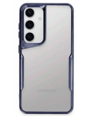 Newface Samsung Galaxy A56 Kılıf Boyi Silikon Kapak - Lacivert