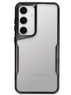 Newface Samsung Galaxy A56 Kılıf Boyi Silikon Kapak - Siyah