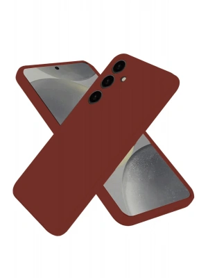 Newface Samsung Galaxy A56 Kılıf First Silikon - Bordo