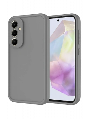 Newface Samsung Galaxy A56 Kılıf Viera Silikon - Gri