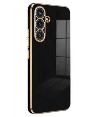 Newface Samsung Galaxy A56 Kılıf Volet Silikon - Siyah