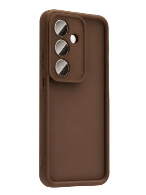 Newface Samsung Galaxy A57 5G Viera Silikon - Kahverengi