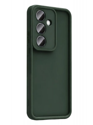 Newface Samsung Galaxy A57 5G Viera Silikon - Koyu Yeşil