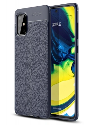 Newface Samsung Galaxy A71 Kılıf Auto Focus Kapak - Lacivert