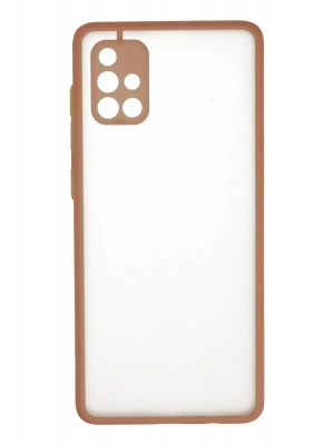 Newface Samsung Galaxy A71 Kılıf Montreal Silikon Kapak - Pembe