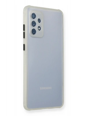 Newface Samsung Galaxy A72 Kılıf Miami Şeffaf Silikon - Şeffaf