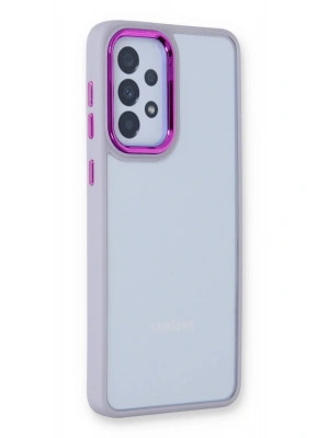 Newface Samsung Galaxy A73 5G Kılıf Dora Kapak - Lila