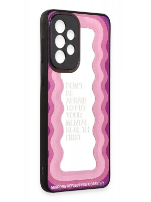 Newface Samsung Galaxy A73 5G Kılıf Mirror Desenli Kapak - Mirror - 11