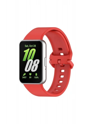 Newface Samsung Galaxy Fit 3 Klasik Kordon - Kırmızı