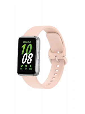 Newface Samsung Galaxy Fit 3 Klasik Kordon - Pudra