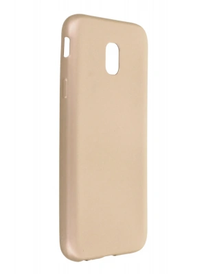 Newface Samsung Galaxy J3 Pro / J330 Kılıf First Silikon - Gold
