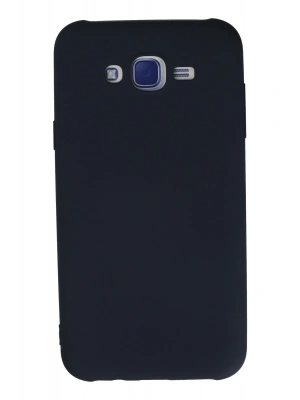 Newface Samsung Galaxy J7 Kılıf Nano içi Kadife Silikon - Lacivert