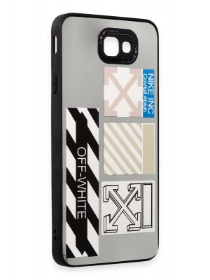 Newface Samsung Galaxy J7 Prime Kılıf Mirror Desenli Kapak - Mirror - 6