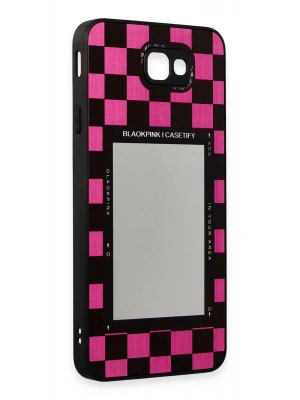 Newface Samsung Galaxy J7 Prime Kılıf Mirror Desenli Kapak - Mirror - 8